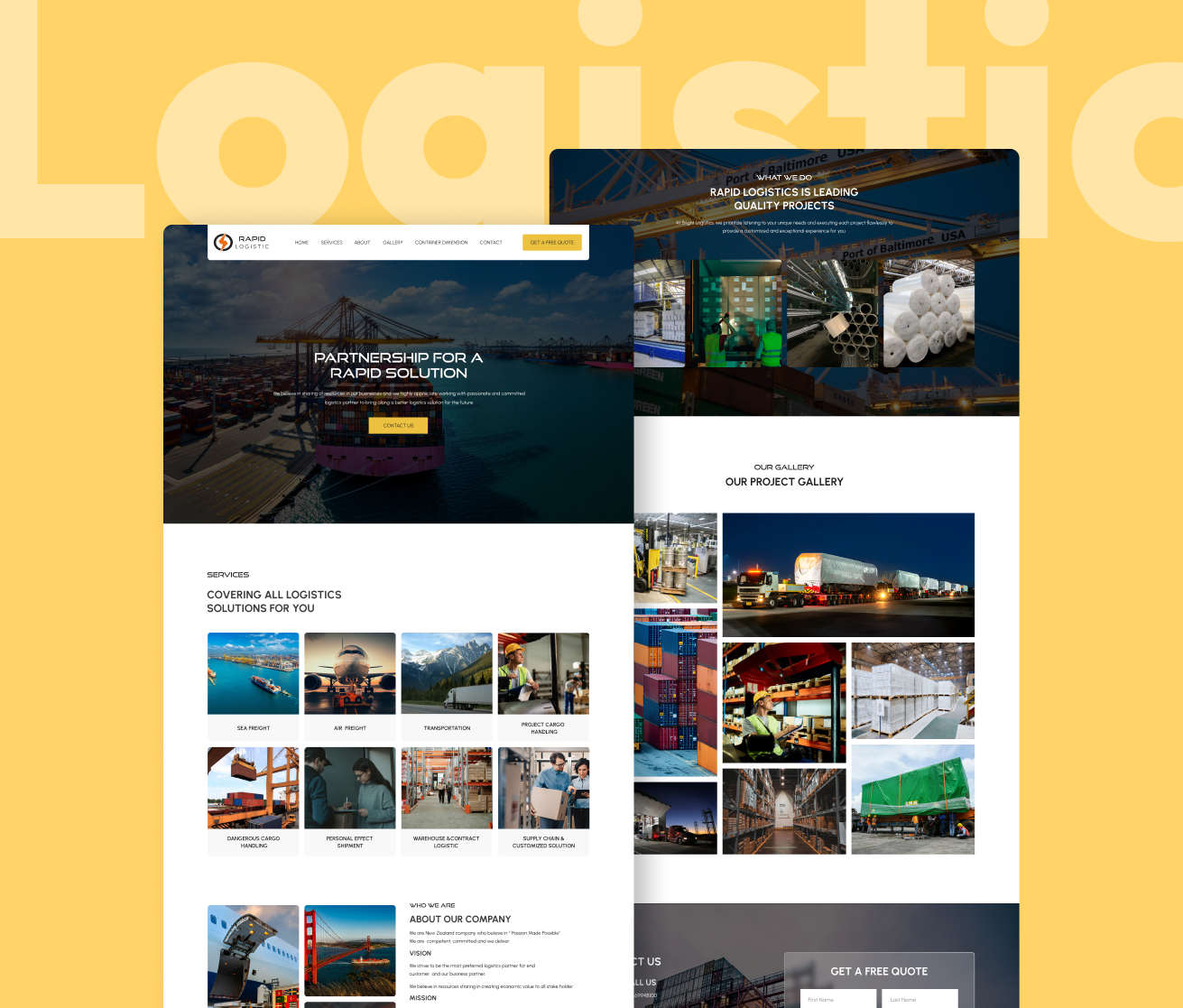 Image gallery marquee